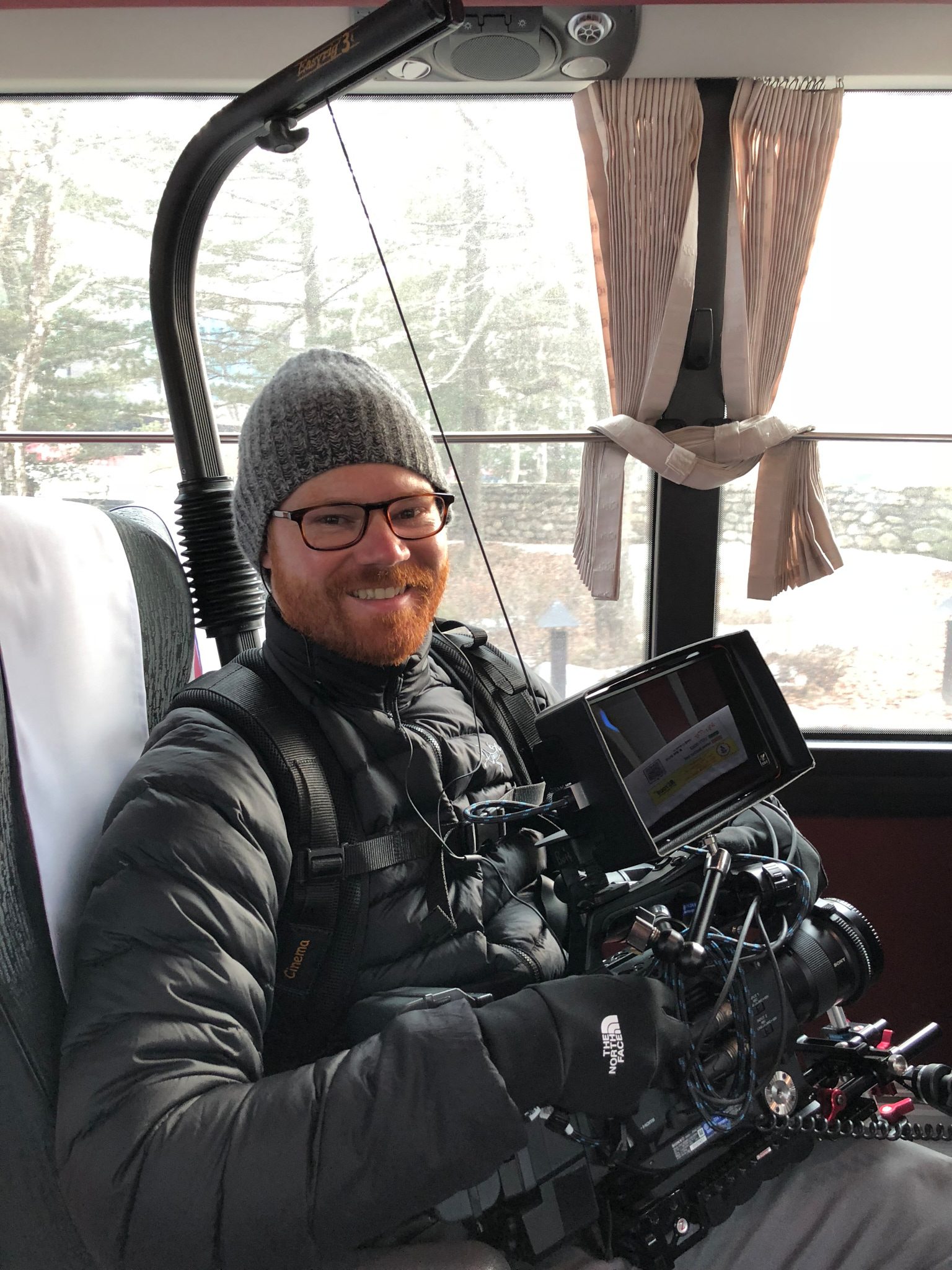 Behind the scenes on a commercial shoot with Jonny Miller