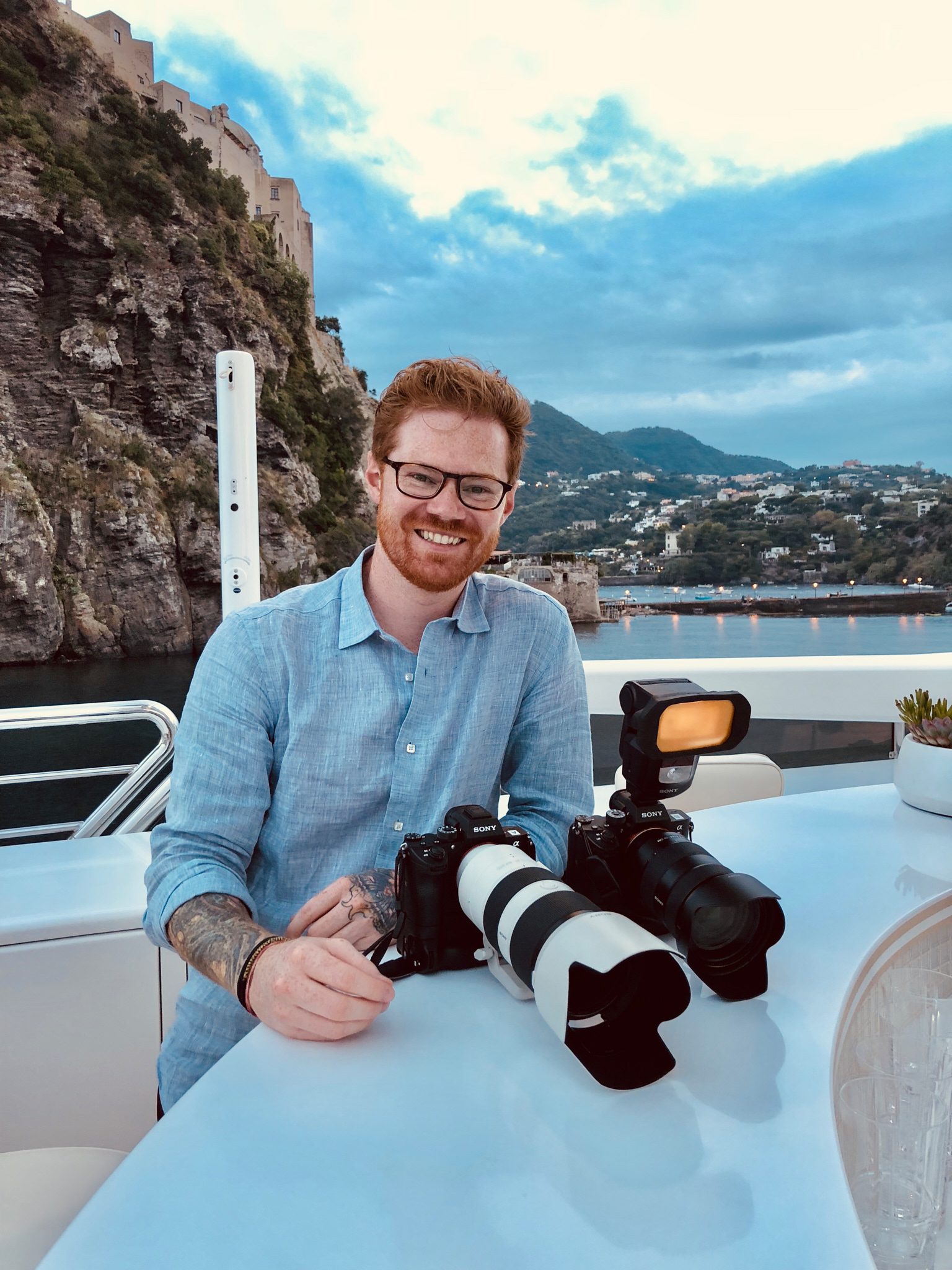 Behind the scenes on a commercial shoot with Jonny Miller