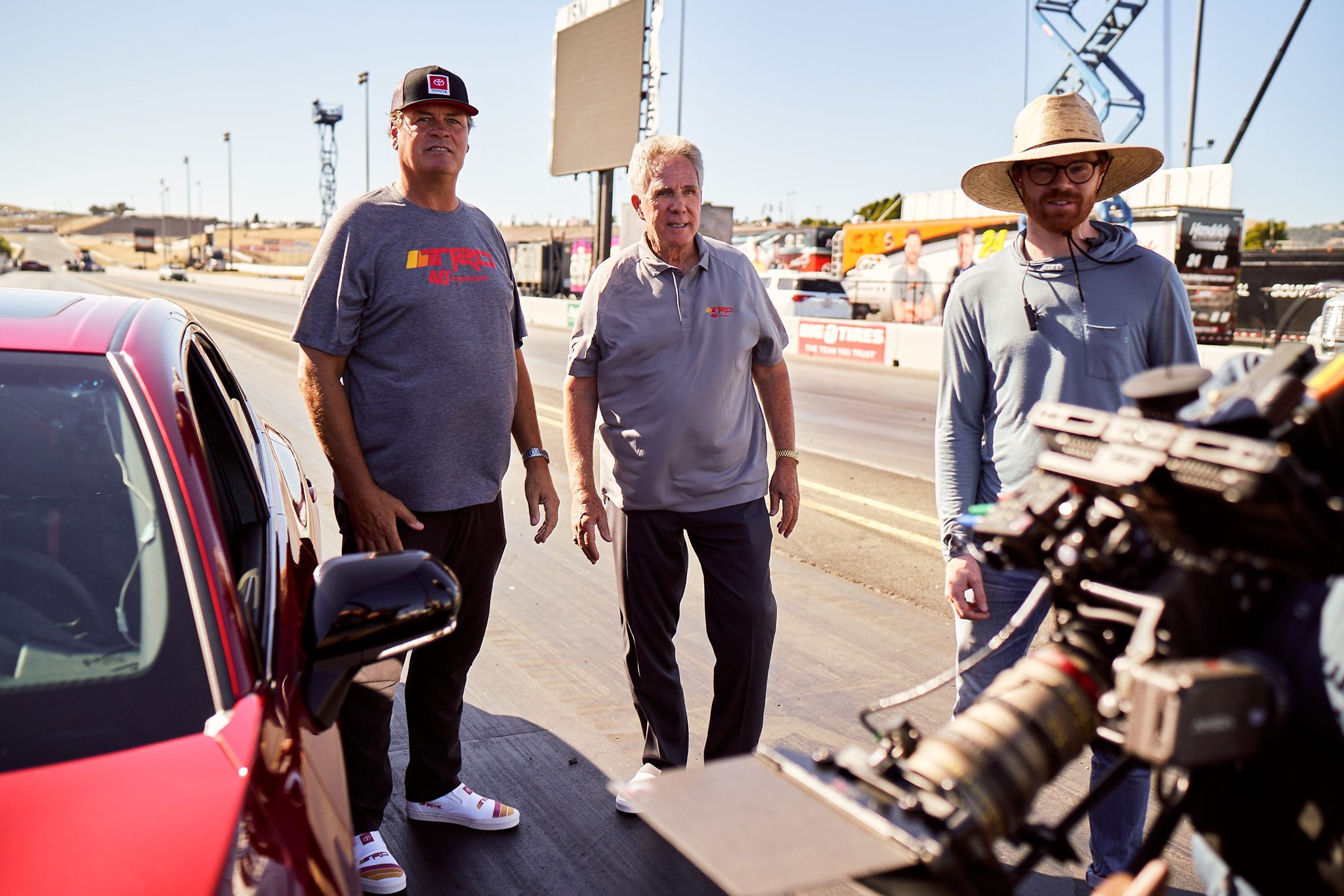 Behind the scenes on a commercial shoot with Jonny Miller
