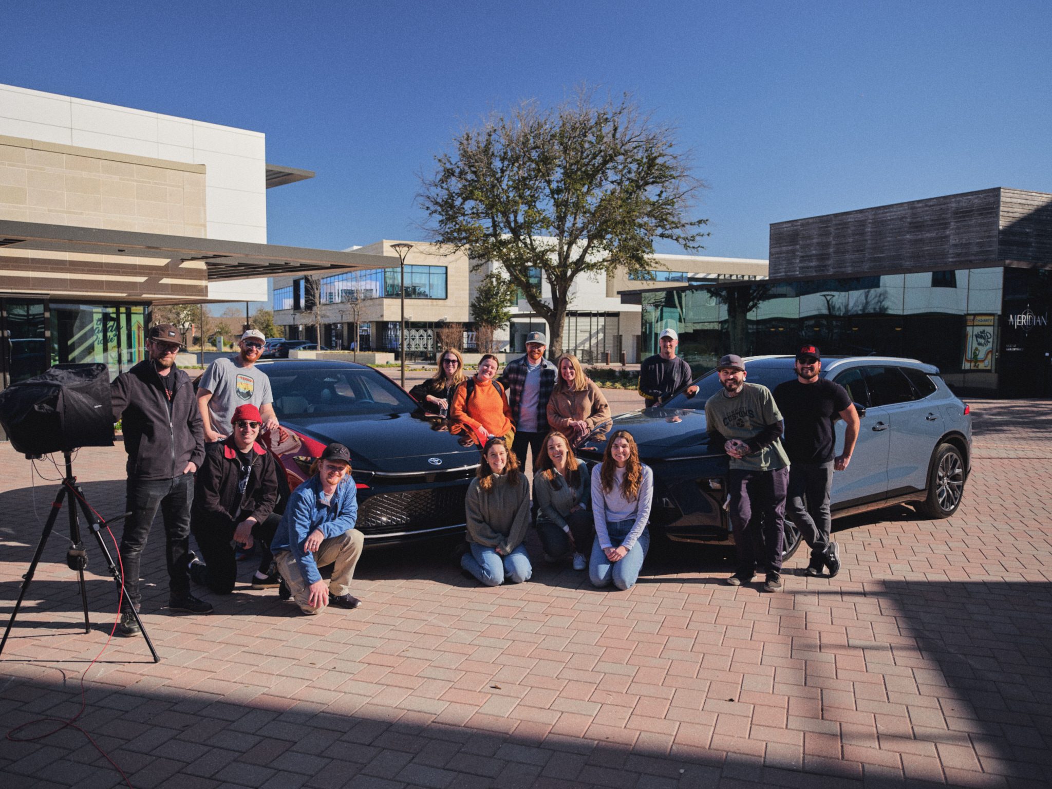 Behind the scenes on a commercial shoot with Jonny Miller