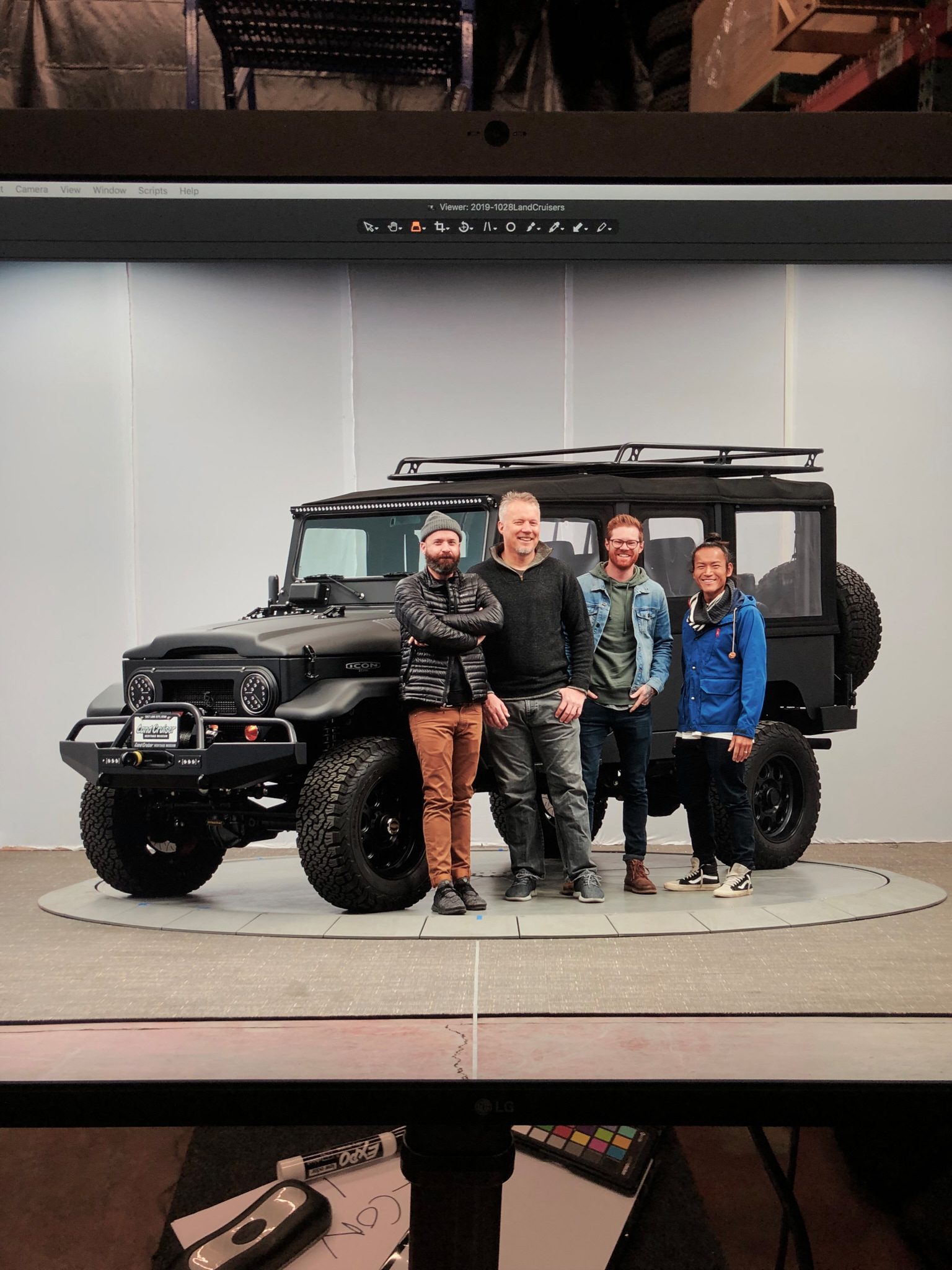 Behind the scenes on a commercial shoot with Jonny Miller