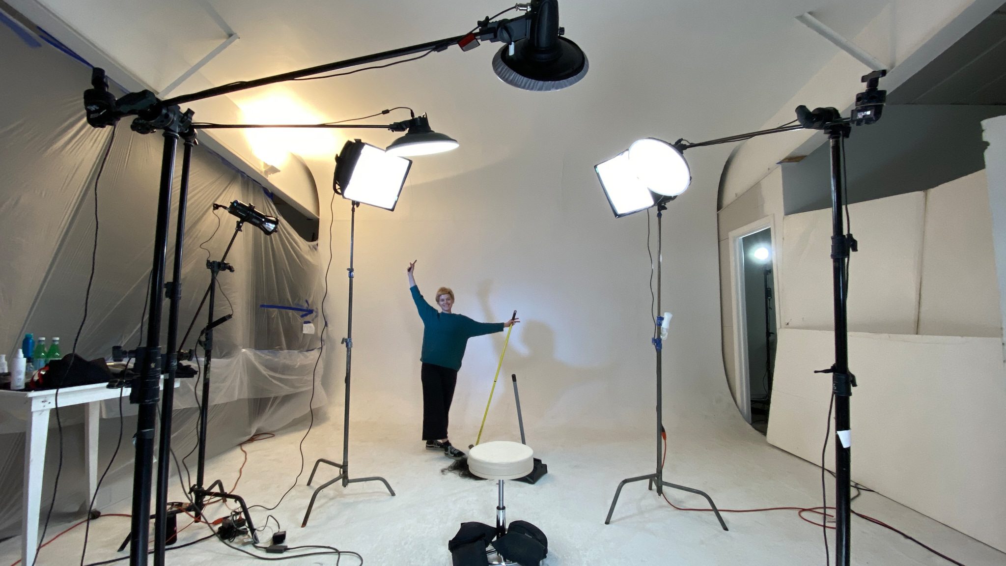 Behind the scenes on a commercial shoot with Jonny Miller