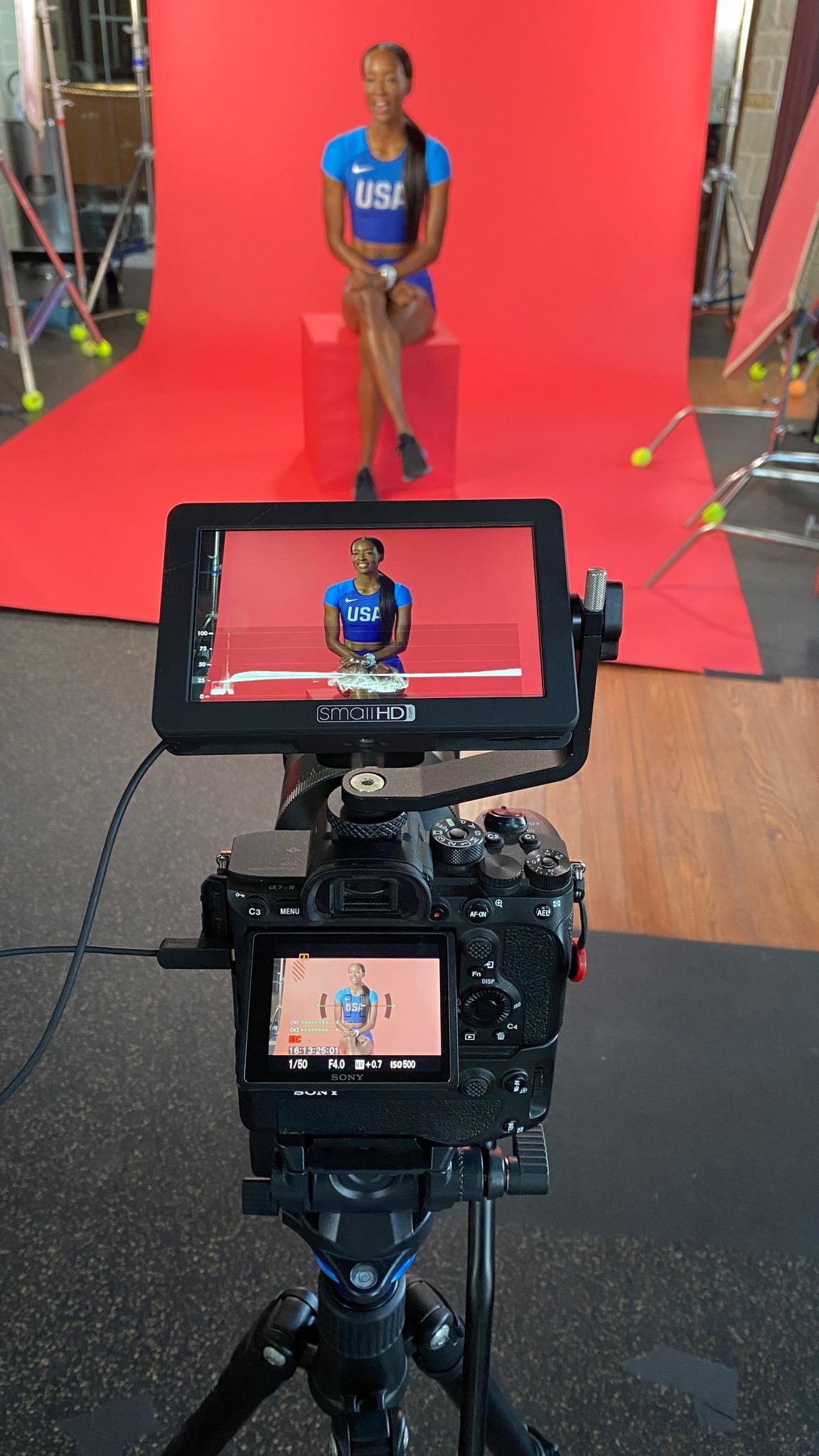 Behind the scenes on a commercial shoot with Jonny Miller