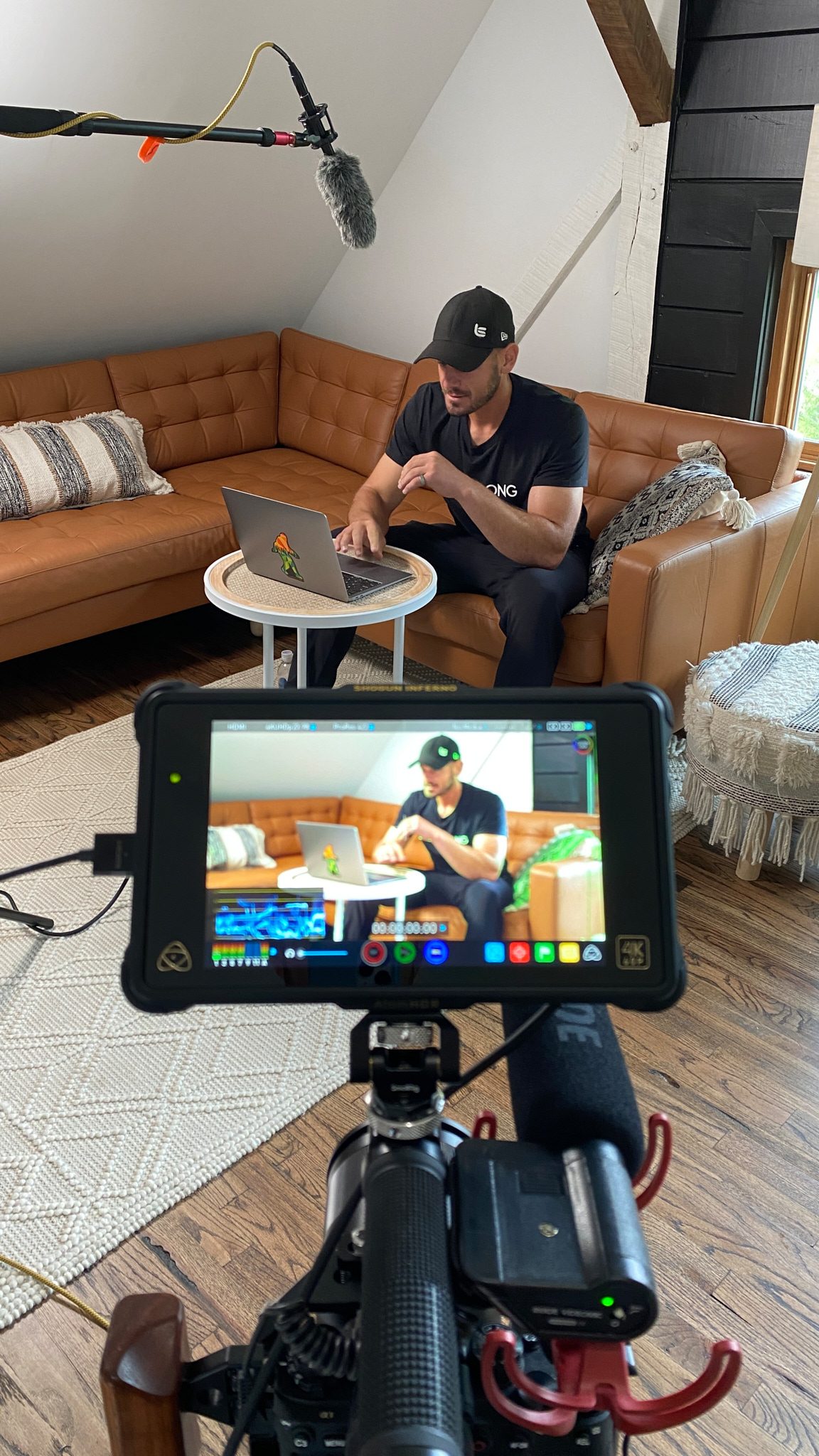 Behind the scenes on a commercial shoot with Jonny Miller