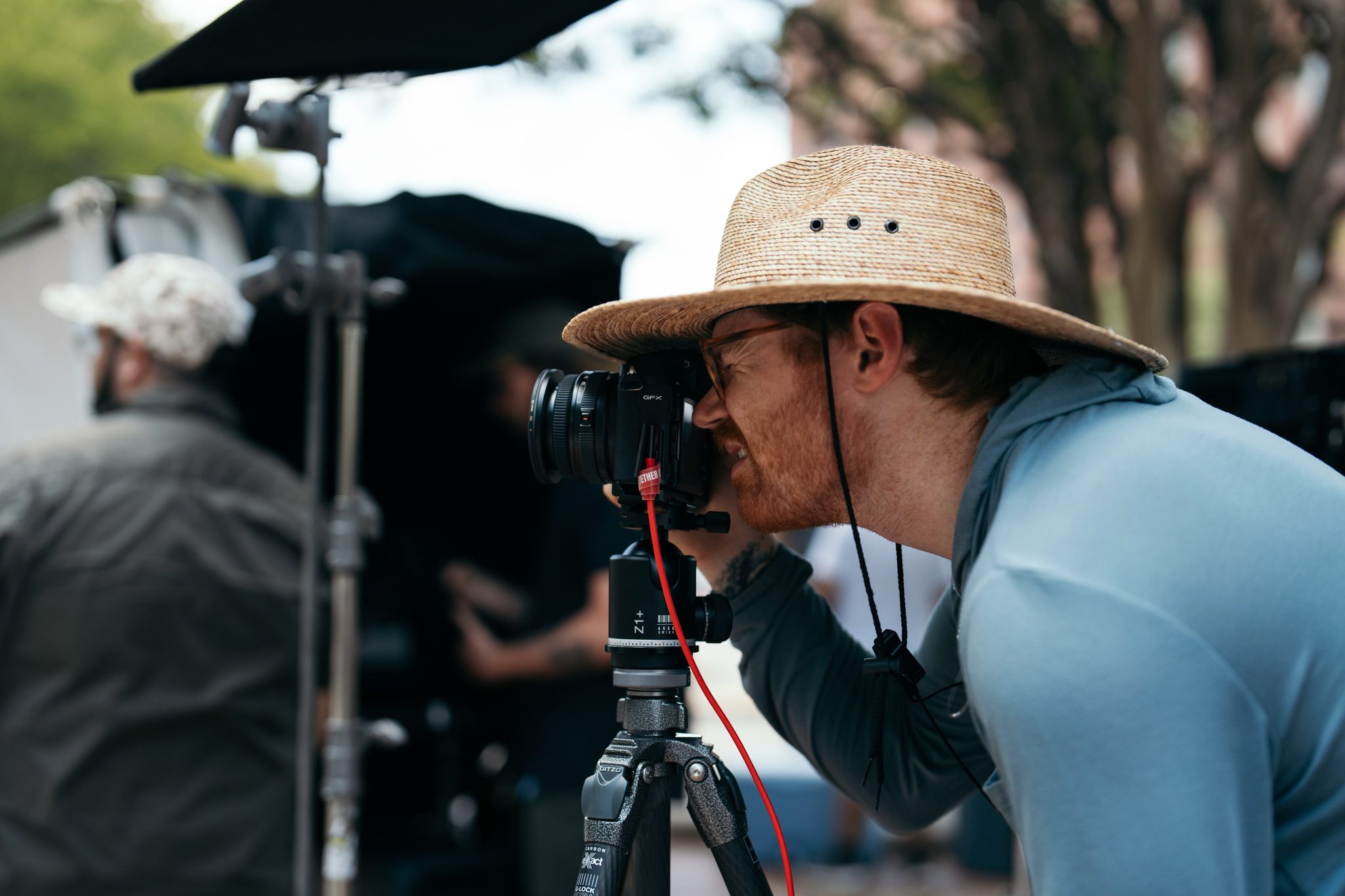 Behind the scenes on a commercial shoot with Jonny Miller