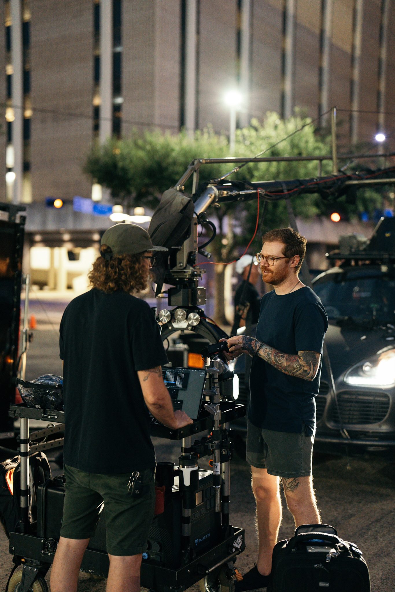 Behind the scenes on a commercial shoot with Jonny Miller
