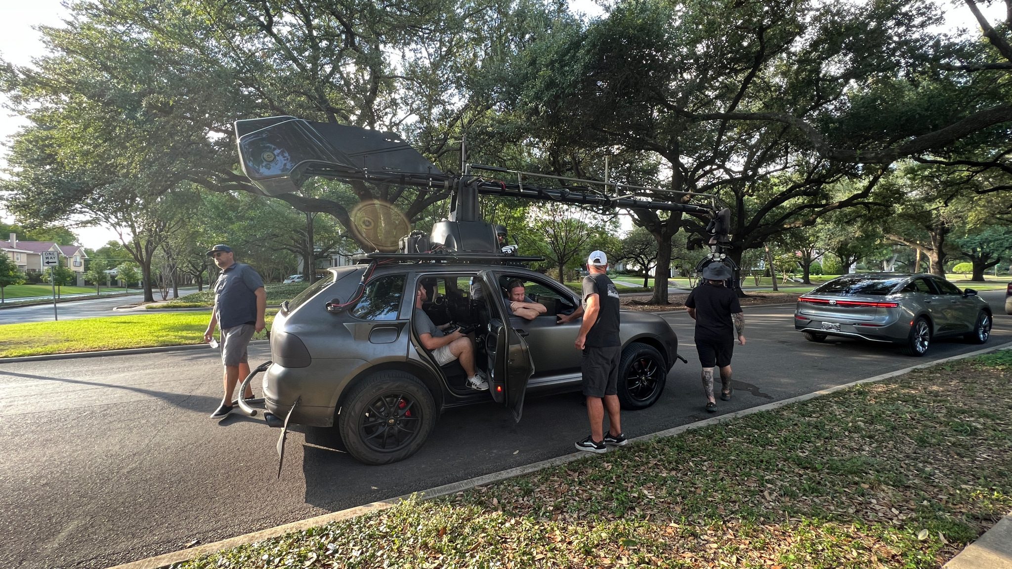 Behind the scenes on a commercial shoot with Jonny Miller