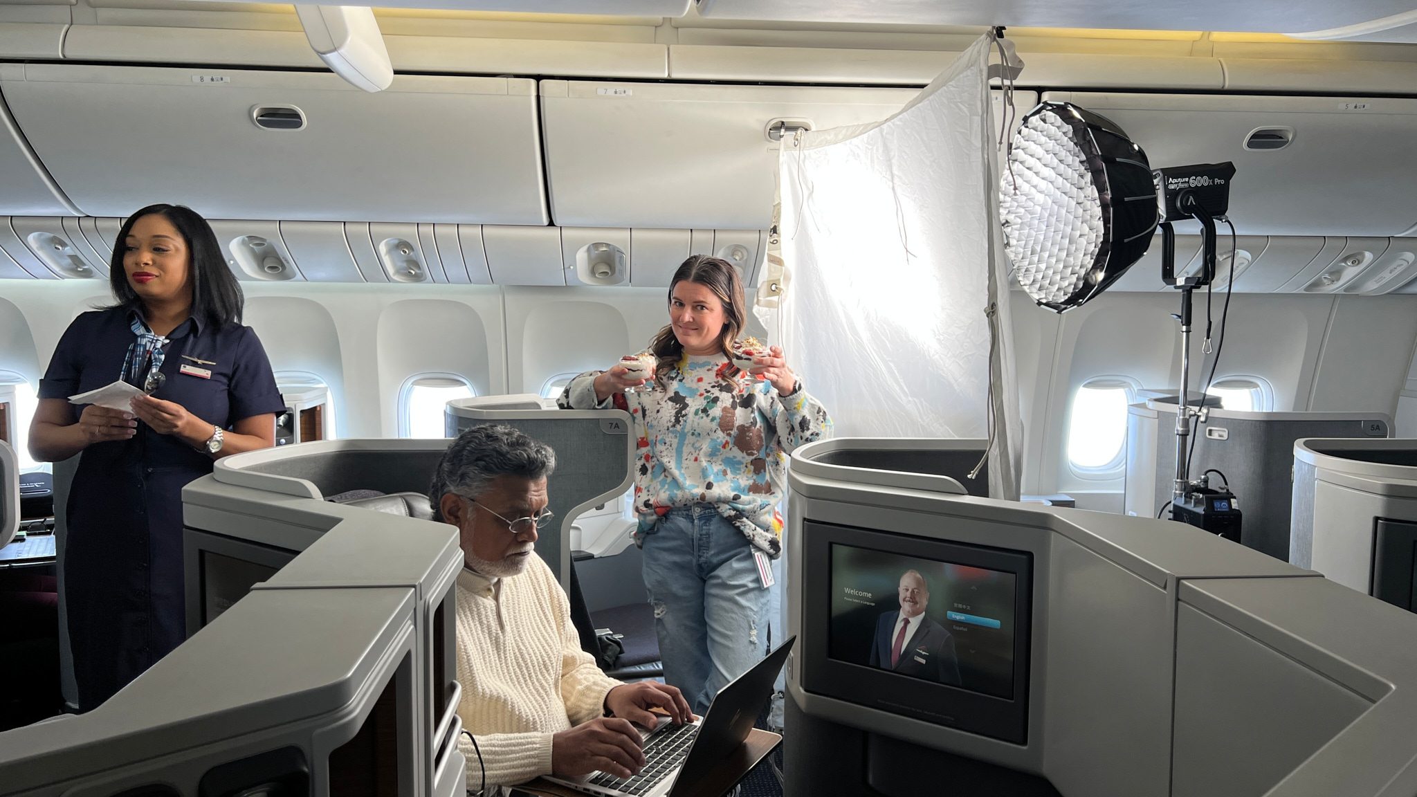 Behind the scenes on a commercial shoot with Jonny Miller