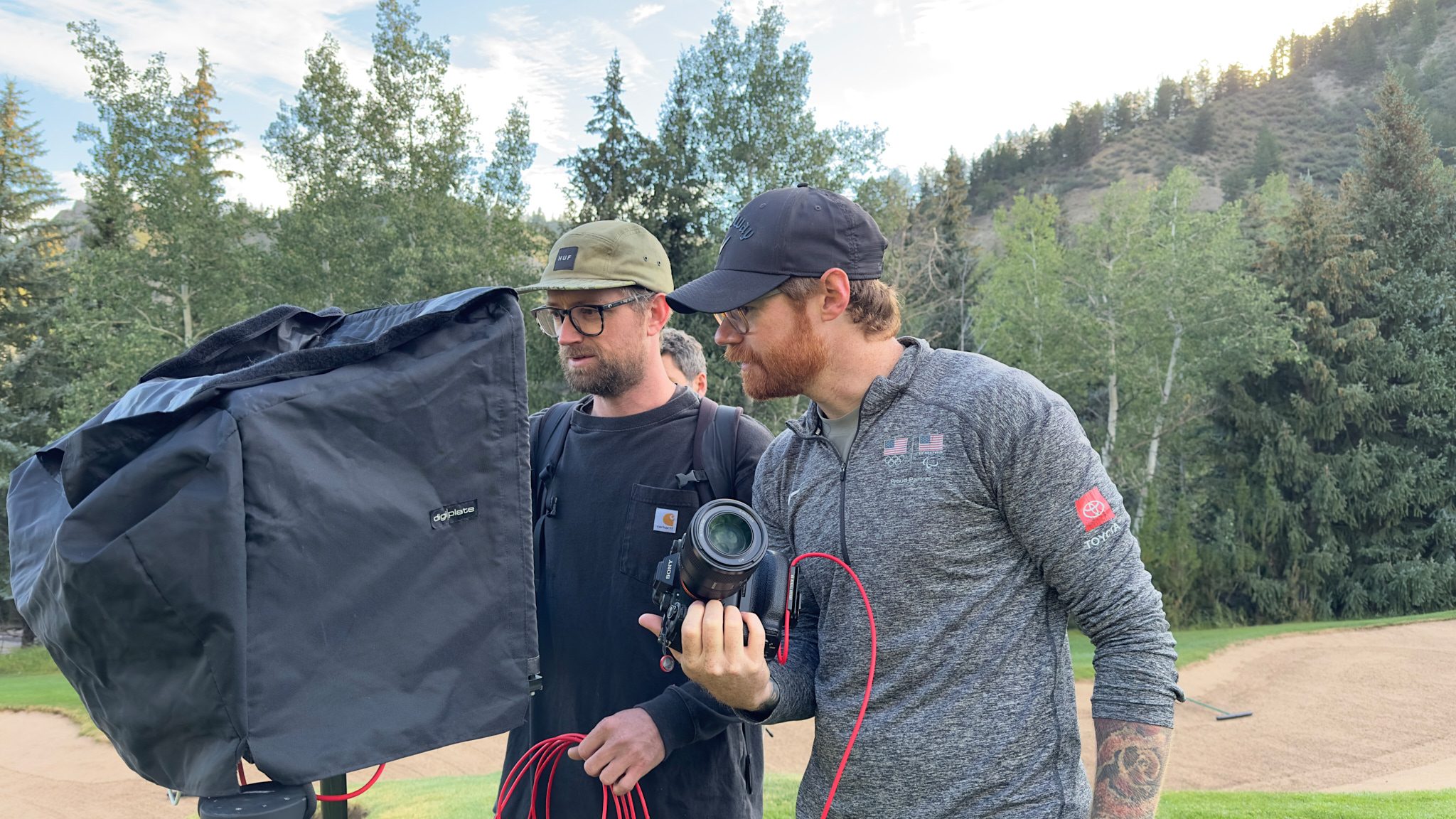 Behind the scenes on a commercial shoot with Jonny Miller
